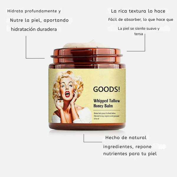 EvilGoods™ Bálsamo Rejuvenecedor – Solución Natural y Efectiva para Piel Seca, Sensible o con Eccema