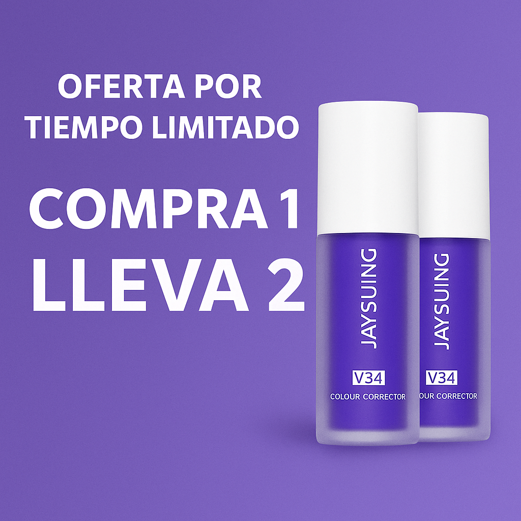 Blanqueador Dental Lila Flash V34 - Sonrisa blanca en minutos