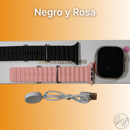 SMARTWATCH ULTRA PRO - Con 2 correas intercambiables - 10 colores diferentes