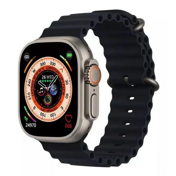 KIT SMARTWATCH P9 ULTRA 2 + AURICULARES + 7 CORREAS