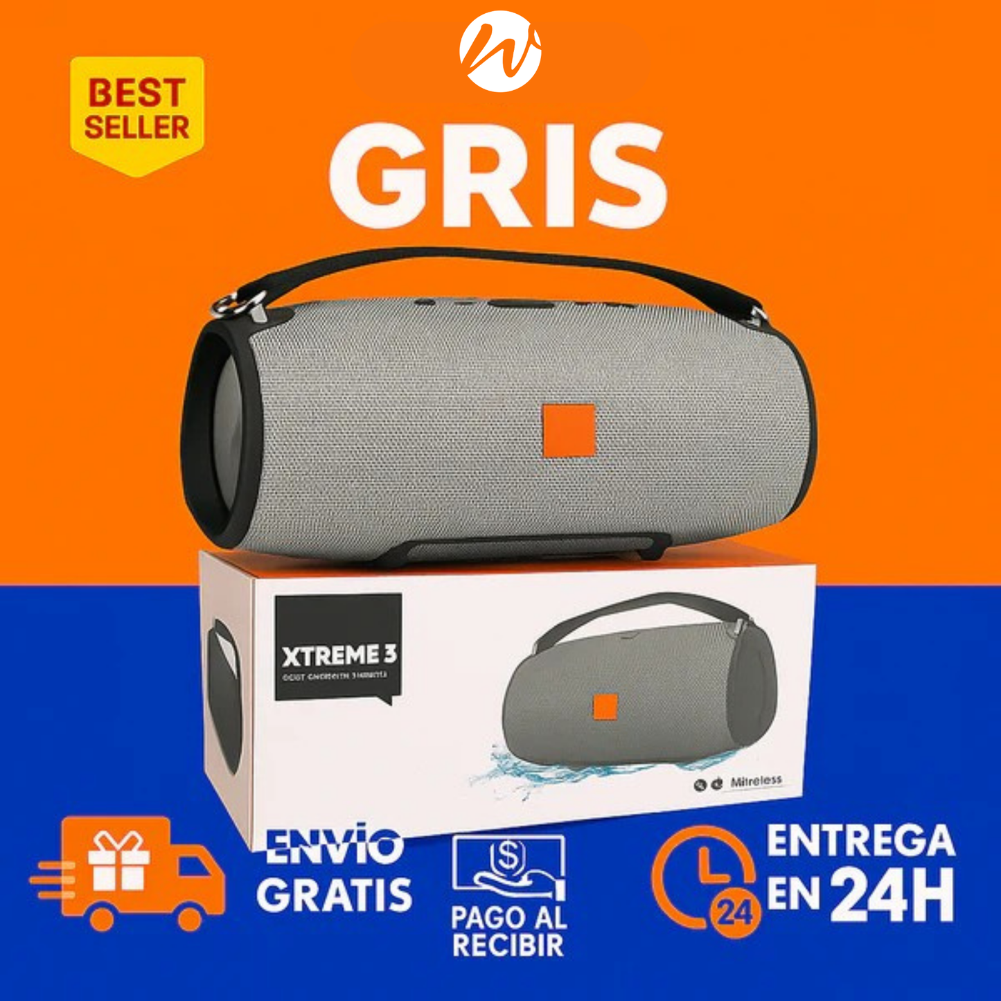 Altavoz XTREME 3™ - ¡Increíble Potencia y Sonido!