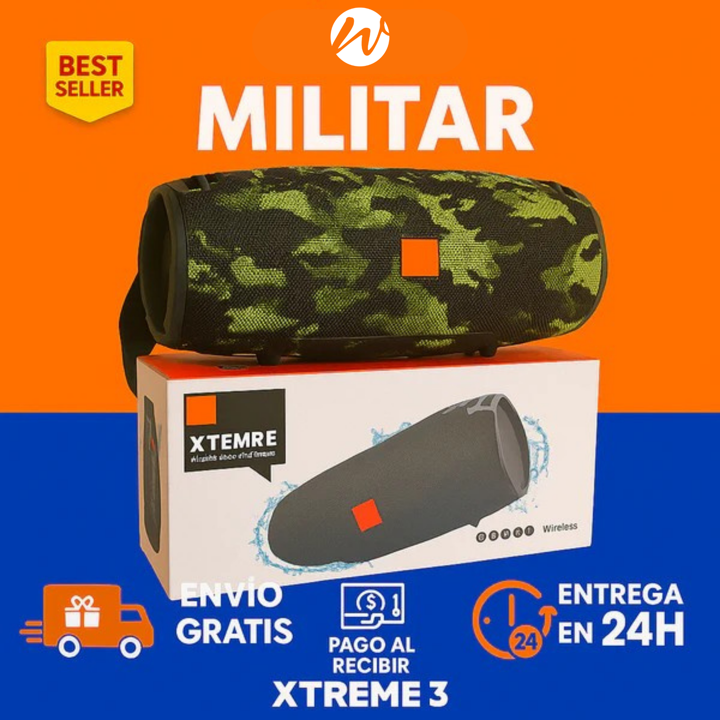 Altavoz XTREME 3™ - ¡Increíble Potencia y Sonido!