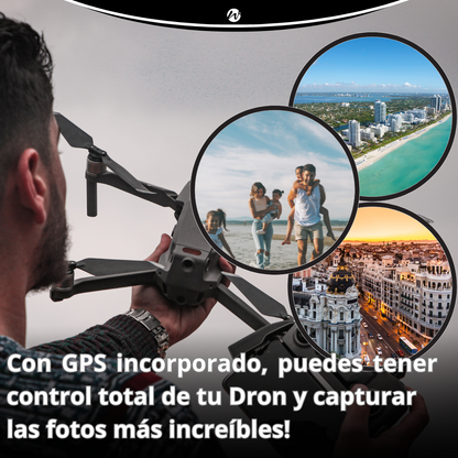 Dron 4K Doble Camara ProMax™ + Maletin Grátis
