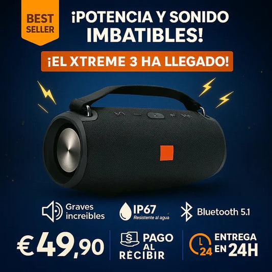 Altavoz XTREME 3™ - ¡Increíble Potencia y Sonido!