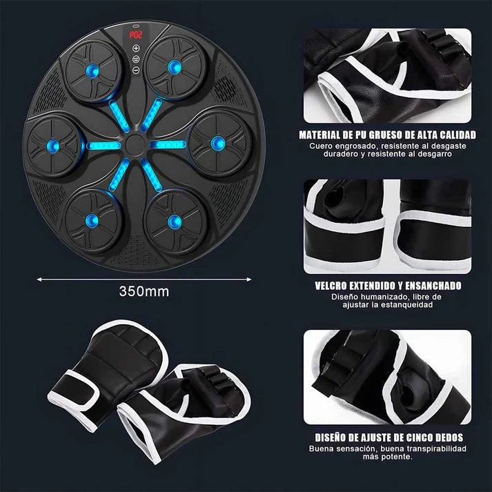 BoxSmart™ – Máquina de Boxeo Inteligente + ¡Guantes GRATIS!