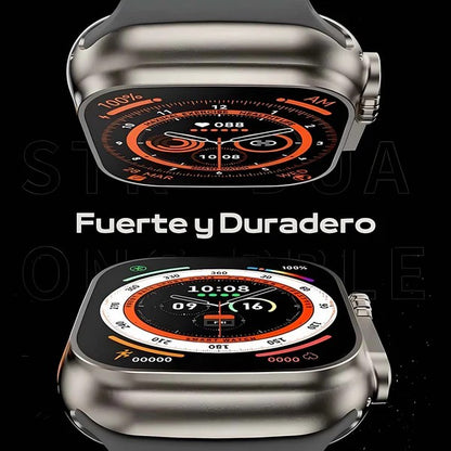 KIT SMARTWATCH P9 ULTRA 2 + AURICULARES + 7 CORREAS
